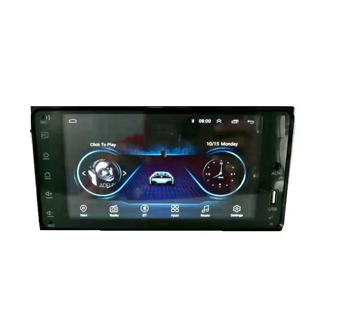 Штатна магнітола  TOYOTA 7''  UNIVERSAL  Android 12   4+32GB IPS - With carplay від компанії Кактус - фото 1