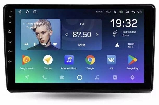 Штатна Магнітола Універсал OPEL 2+16GB Android 10.1 Wi-Fi, Вбудований GPS, Підтримка 3G Модему, Ipod від компанії Кактус - фото 1