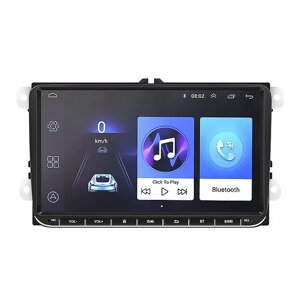 Повний автомобіль магнітол 9 "Volkswagen 9002a пам'ять 1/16 GB Android