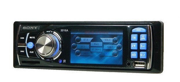 SONY 3016А LCD 3 'Автомагнитола від компанії Кактус - фото 1