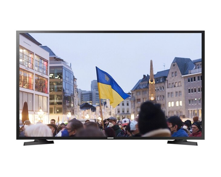 Телевізор Samsung Smart tv 24 Smart tv WiFi 24 дюйма T2 Самсунг Смарт ТВ Гарантія Вай фай від компанії Кактус - фото 1