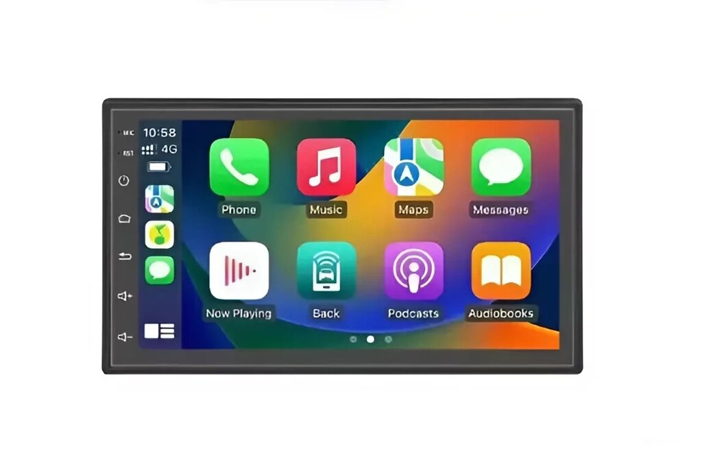 Універсальна магнітола 7'' 4+32GB Android 12 With Carplay від компанії Кактус - фото 1