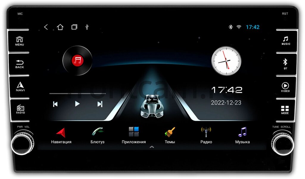 Універсальна Mагнітола K7862- 9''  IPS-DSP with carplay (4+32+4G sim)  8 Core  Android 12 від компанії Кактус - фото 1