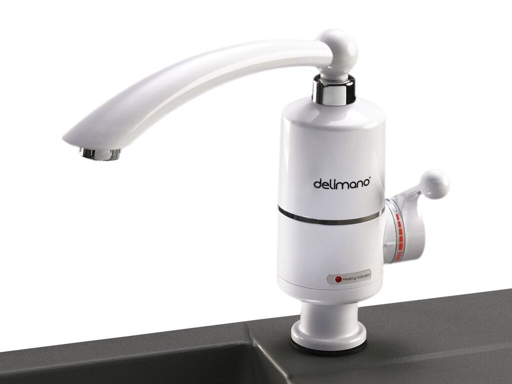 Водонагрівач Delimano 3кВ, електронний нагрівач води від компанії Кактус - фото 1
