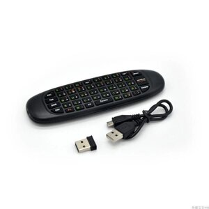 C120 клавіатура з гіроскопом повітряна миша пульт Android TV Smart Air Mouse