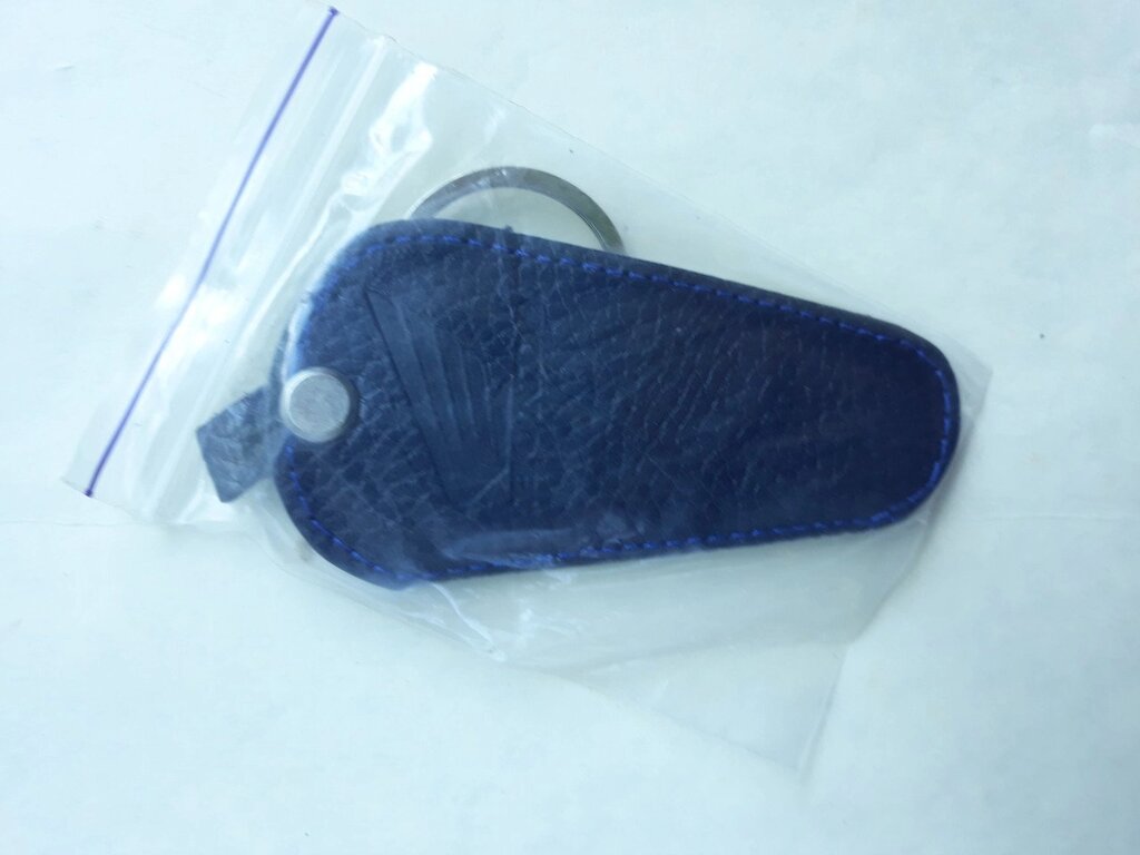 Чохол для ключів HONDA (шкіра) на скутер Honda Dio AF 34,35 синій від компанії ПП Скринніков - фото 1