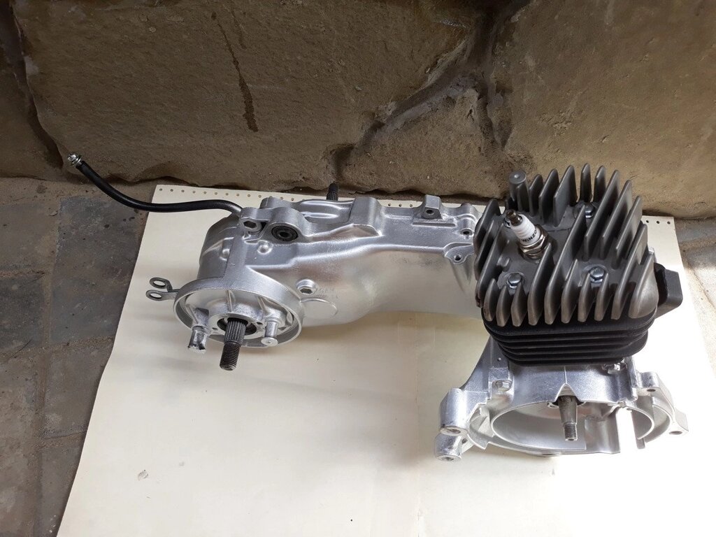 Двигун для скутера Honda Dio AF 27,28 оригінал від компанії ПП Скринніков - фото 1