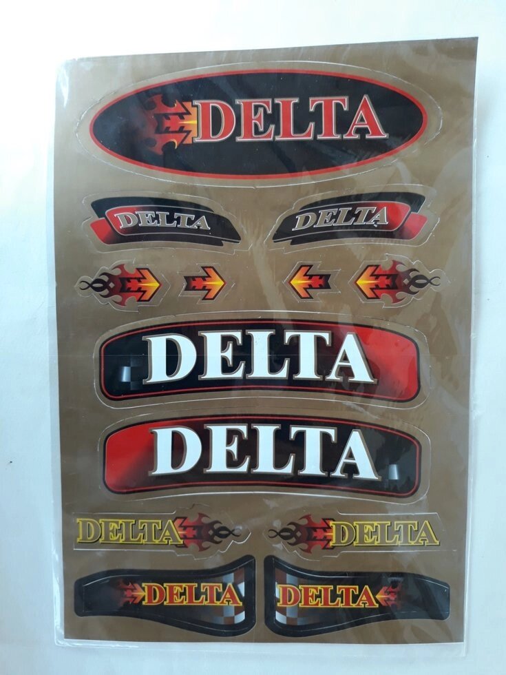 Наклейки к-т для Delta Дельта від компанії ПП Скринніков - фото 1
