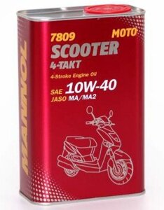 Моторне масло Mannol Scooter 4-Takt 10W40