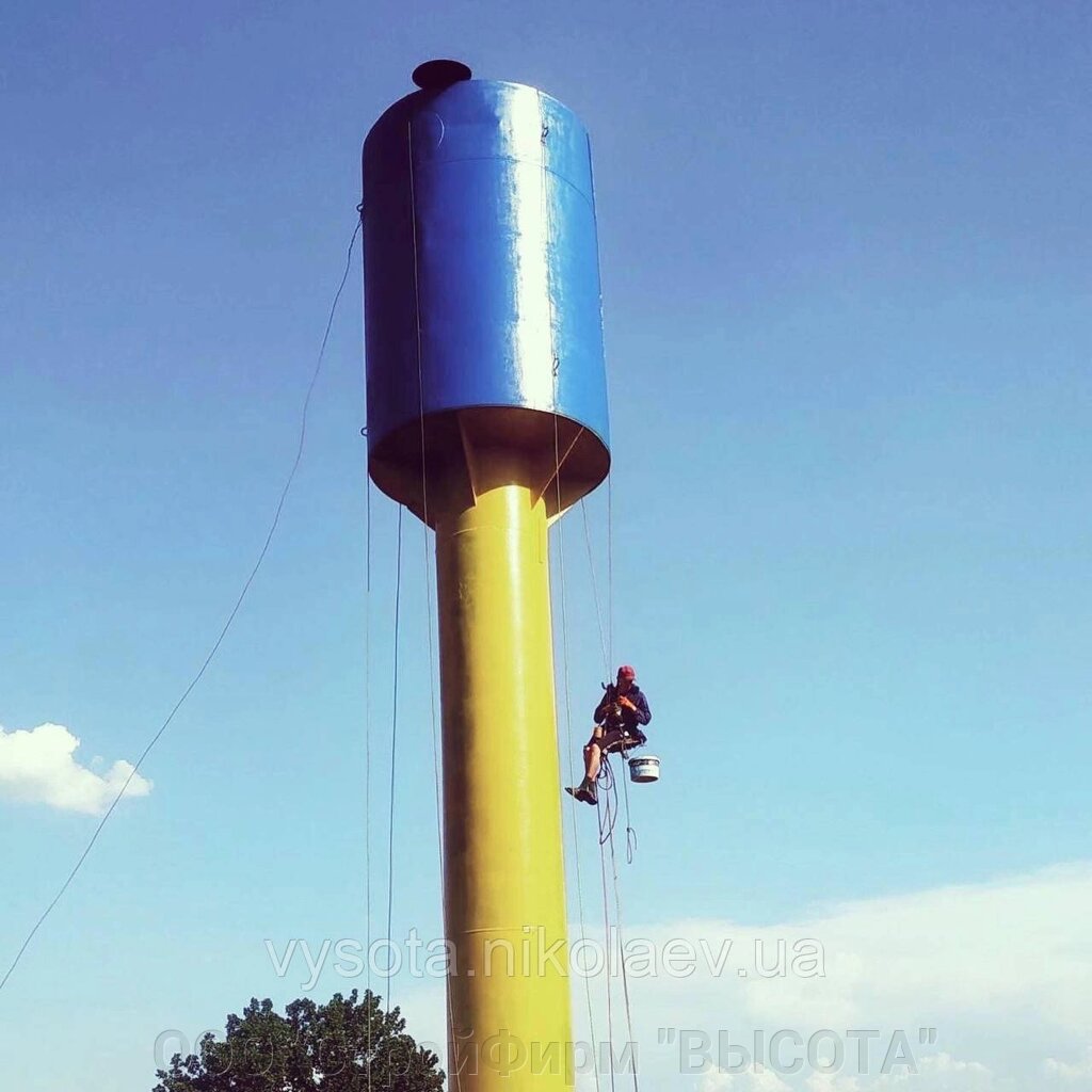 Фарбування і ремонт водонапірних веж від компанії ТОВ "будфірми" ВИСОТА " - фото 1