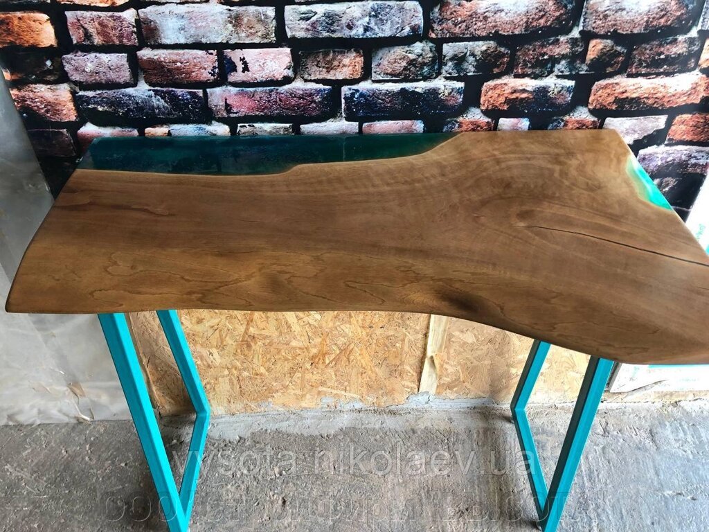 Горіховий стіл Turquoise від компанії ТОВ "будфірми" ВИСОТА " - фото 1