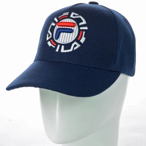 Бейсболка мужская брендовая кепка с вышивкой Fila BKH19716 Синий