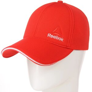 Бейсболка закрита універсальна на стрейч-гумці кепка кукурудза з брендовою вишивкою Reebok BSH18028 Червоний