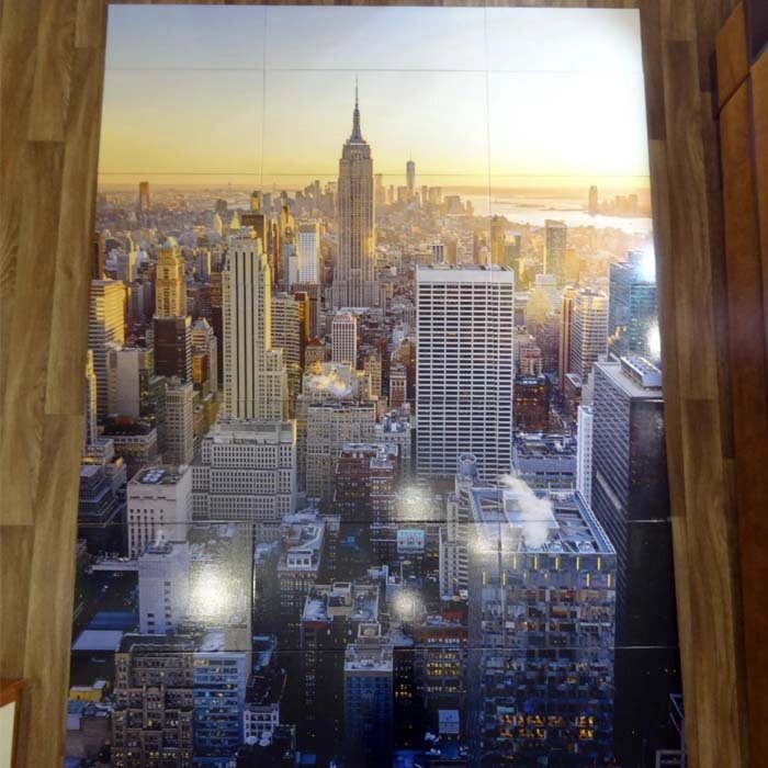 Панно на стіну / Керамічна фотоплитка Нью-Йорк від компанії Аквамарин - фото 1