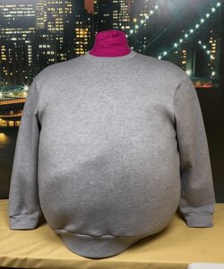 Сірий светр великого розміру 6хл