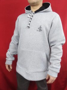 Толстовка молодіжна великого розміру сіра в Харківській області від компанії Big Men