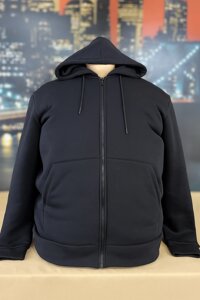 Теплий чоловічий костюм великого розміру з тринитки. Сезон -зима.