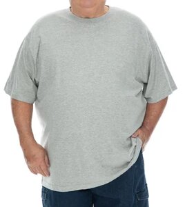 Сіра чоловіча футболка великого розміру