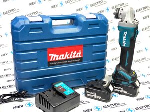 Акумуляторна болгарка MAKITA DGA544 (36В/4.0Аh) Безщіткова