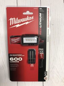 Акумуляторний ліхтар налобний Milwaukee 2115-21 600 lm