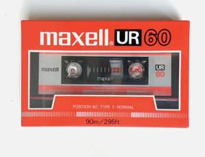 Аудіокасета Maxell UR 60 1985