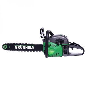 Бензопила Grunhelm GS5200М Professional, метал корпус, пила бензинова