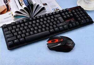 Бездротова гра клавіатура та миша для комп'ютера, UKC HK-6500 UKC