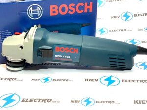 Болгарка Bosch GWS 1400, 1400 Вт (заводське складання) Латвія