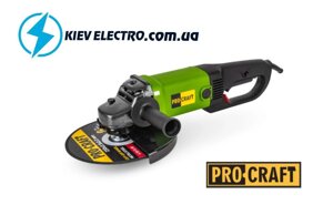 Болгарка КШМ Procraft PW2300 230 мм / 2300ват Поворотна ручка