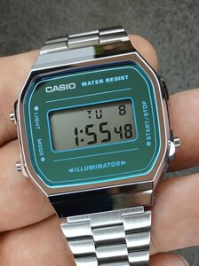 Годинник Casio A168WEM-2EF Гарантія Оригінал Нові Годинник Касіо Класика