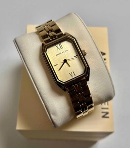 Річник жиночий Anne Klein AK/3774CHGB, годинник золотистий касіо