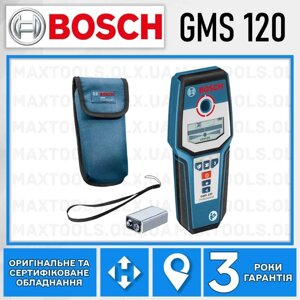 Детектор неоднорідностей проводки Bosch GMS 120