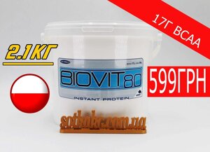 Для м'язів! протеїн biovit 80 2.1кг від megabol+подарунок! є всаа, гейнер