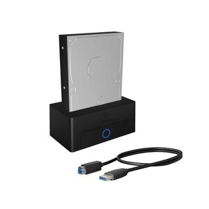 Док-станція для жорсткого диска USB 3.0 для SATA 2,5-3,5- ICY BOX HDD