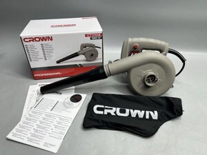 Електрична повітродувка пилосос CROWN CT17013 Офіційна