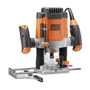 Фрезер мережевий BLACK+DECKER KW1200E/6-8мм/рег. об. 1200ват/пл. пуск/гар2