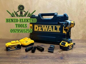 Гайковерт винтоверт 2/1 DeWALT 447Nm 36V5A патрон дрель ударні головки