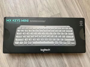 Клавіатура Logitech MX Keys Mini Pale Grey Wireless Illuminated (US)