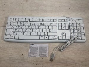 Клавіатура дротова Logitech K120 USB Новая