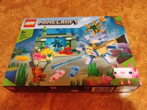 Конструктор LEGO Minecraft Битва Вартових 255 деталей (21180)