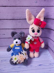 Ведмедик заєць Том і Джеррі Міньйон плюшеві іграшки HandMade ручна робота
