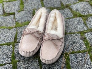 Мокасини Ugg Australia Dakota пудра 36,37,38,39,40,41