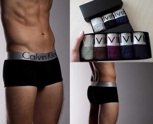 Чоловічі серії Calvin Klein Boxers Steel. Чоловічі трусики/Belle/Koleck