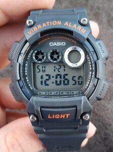 Чоловічий годинник Casio W-735H WR 100M/10Bar Гарантія Оригінал Вібросигнал