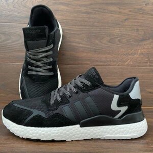 Чоловічі кросівки Adidas Jogger (41-46) Чорні (В'єтнам)