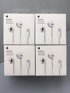 Навушники Apple EarPods Lightning/100% Оригінал/Original ЕарПодс/3.5mm