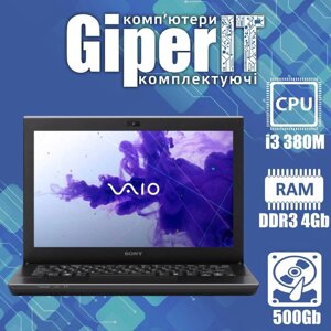 Ноутбук sony vivabook 15,6 PCG-713113M (i3 380M, DDR3 4gb, 500gb HDD)