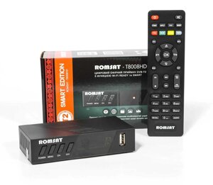 Нова приставка Romsat T8008HD dvb-t/t2/c, youtube, magogo