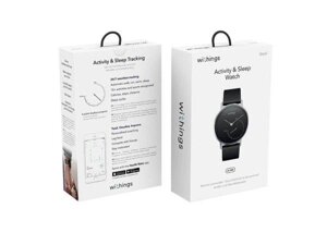 Нові! Смарт годинник Withings Steel 36mm Activity &amp, Sleep Watch Black