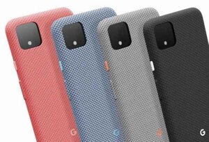 Оригінальний Чохол Fabric Case Google Pixel 4 (Just Black) - НОВИЙ